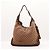 Bamboo Borsa hobo Gucci in tela monogram GG con bambù Marrone Monogramma - vista 3