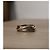 Anello Cartier Trinity in oro giallo, bianco e rosa Argento Stampa zebra Nocciola - vista 4