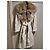 Autre Marque Cappotto Gelotti Visone Bianco e Lince - vista 4