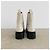 Botines Hermès Funk Kelly Blanc de Paris Piel Talla 38 Blanco - vista 7