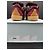 Lanvin Curb High-Top Sneaker aus bordeauxrotem Leder Braun - Ansicht 2