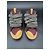 Lanvin Curb High-Top Sneaker aus bordeauxrotem Leder Braun - Ansicht 5
