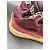 Lanvin Curb High-Top Sneaker aus bordeauxrotem Leder Braun - Ansicht 7