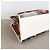 Fendi Runaway Large Shopper Tote in mesh floreale e rattan Bianco Multicolore - vista 8