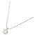 Autre Marque Collar de platino y diamantes Plata - vista 2