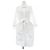Hermès Vestido de lana con botones Hermes Cricketis 36 Blanco