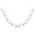 Collar Mikimoto de perlas Akoya y oro blanco Au750 Plata