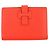 Cartera bifold Hermès H Passant Epsom Naranja