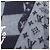 Louis Vuitton NIGO 100% Cashmere Schal Blau Marineblau - Ansicht 5