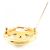 Broche Chanel COCO Mark Doré - vue 6