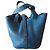 Bolsa Hermès Picotin Lock Blue Jean Azul