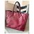 Prada Saffiano Soft Tote Bag - Cerise Bordeaux - Ansicht 2