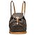 Louis Vuitton Vintage Montsouris Monogram Canvas MM Marrone