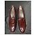 Tod's Mocassini in pelle verniciata bordeaux Bordò - vista 2