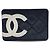 Tarjetero Chanel Cambon Line Negro