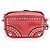 Prada Schultertasche aus rotem Leder - Ansicht 2