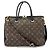 Louis Vuitton Monogram Pallas Handtasche Braun