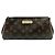 Louis Vuitton Pochette Eva Monogram Chain Shoulder Bag Marrom Monograma - vista 2