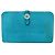 Hermès Portafoglio lungo Hermes Dogon GM in pelle Togo blu