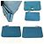 Hermès Portafoglio lungo Hermes Dogon GM in pelle Togo blu - vista 9