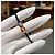 Bracciale FRED Force 10 in oro giallo e diamanti Nero D'oro - vista 2