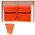 Hermès Constance Clutch Leder Orange