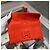 Hermès Constance Clutch Leder Orange - Ansicht 5