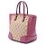Borsa Satchel Bree Gucci Small in canvas GG beige - vista 2