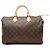 Louis Vuitton Brown Monogram Speedy 35 Braun