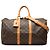 Louis Vuitton Brown Monogram Keepall Bandouliere 45 Braun