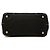Prada Small Canvas Canapa Logo Tote Preto - vista 3