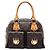 Louis Vuitton Brown Monogram Manhattan PM Braun