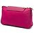 Borsa a tracolla Prada in Tessuto con rifiniture in Saffiano Pink e catena Rosa - vista 2