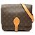Louis Vuitton Brown Monogram Cartouchiere GM Castaño