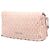 Borsa Satchel Miu Miu in raso Matelassé rosa con catena di cristalli - vista 2