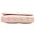 Borsa Satchel Miu Miu in raso Matelassé rosa con catena di cristalli - vista 3