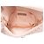 Borsa Satchel Miu Miu in raso Matelassé rosa con catena di cristalli - vista 4