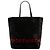 Bolso Tote Fendi de velur negro con logo