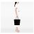 Bolso Tote Fendi de velur negro con logo - vista 6