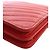 Portafoglio Chanel Red CC Chevron Caviar Square Wallet On Chain Rosso - vista 12