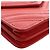 Portafoglio Chanel Red CC Chevron Caviar Square Wallet On Chain Rosso - vista 13