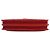 Portafoglio Chanel Red CC Chevron Caviar Square Wallet On Chain Rosso - vista 3