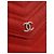 Portafoglio Chanel Red CC Chevron Caviar Square Wallet On Chain Rosso - vista 6
