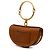 Bolso Nile Chloé Mini de piel de becerro marrón con correa de muñeca Castaño - vista 2