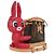 Louis Vuitton Brown Sun Yitian Nano Monogram Rabbit Noe Braun - Ansicht 9