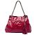 Gucci Soho Chain Tote aus Lackleder in Rosa, Größe Medium Pink