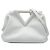 Bottega Veneta Borsa The Point Triangle Small in pelle bianca Bianco
