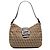 Borsa a tracolla Fendi in tela Zucchino marrone Marrone chiaro