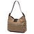 Borsa a tracolla Fendi in tela Zucchino marrone Marrone chiaro - vista 2