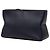 Salvatore Ferragamo Pouch morbida in pelle blu Ferragamo Blu navy - vista 2